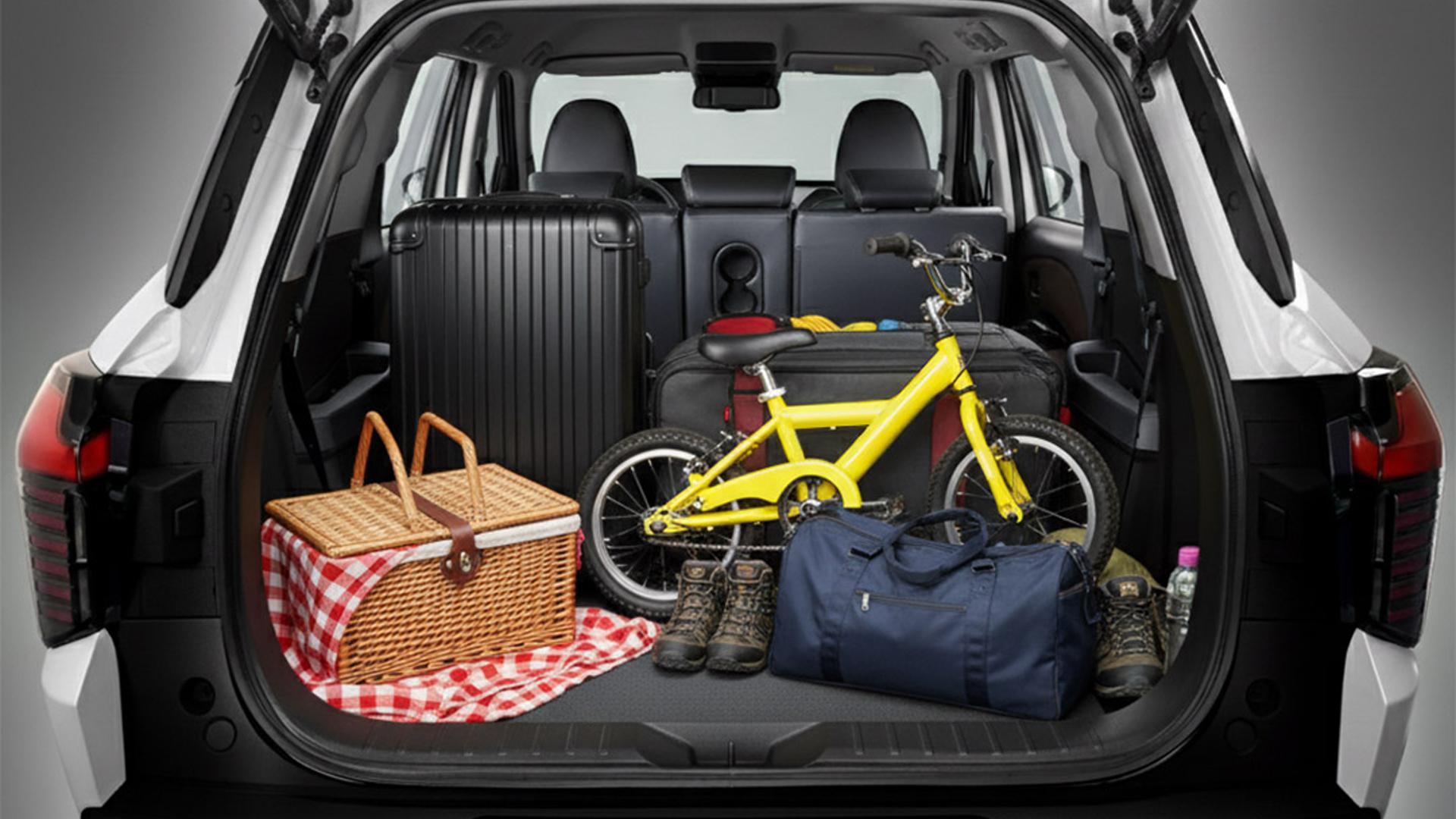 Khoang hành lý rộng rãi